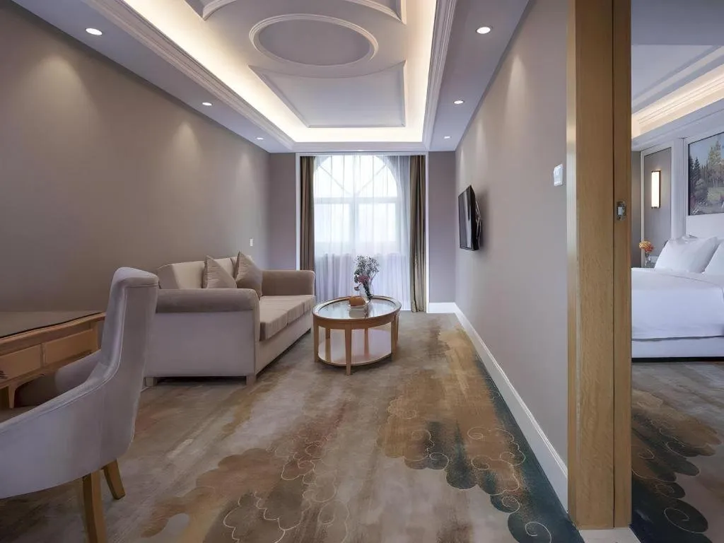 Bed in Vienna Hotel Shenzhen Pingdi Huancheng South Road