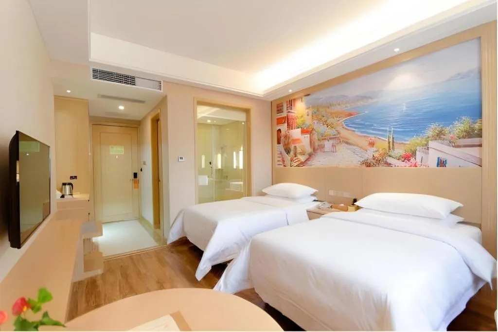 Bed in Vienna Hotel Yunnan Dali Ancient City Scenic Spot