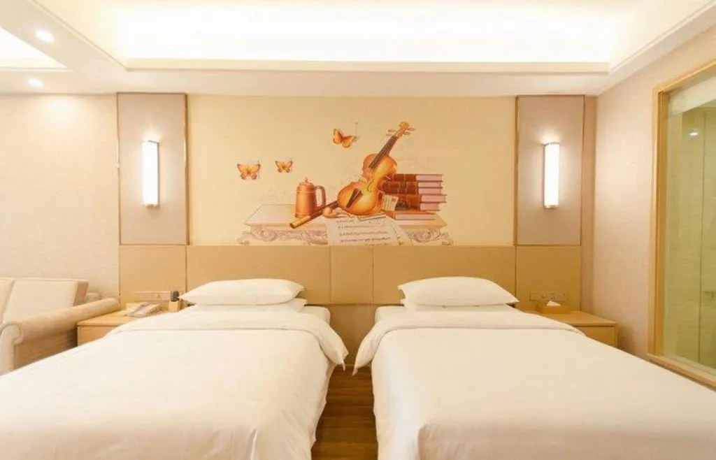 Bed in Vienna Hotel Yunnan Dali Ancient City Scenic Spot