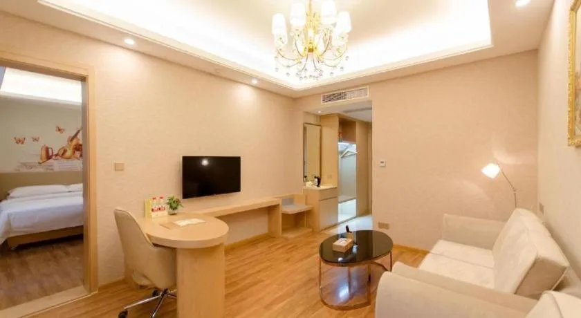 Bed in Vienna Hotel Yunnan Dali Ancient City Scenic Spot