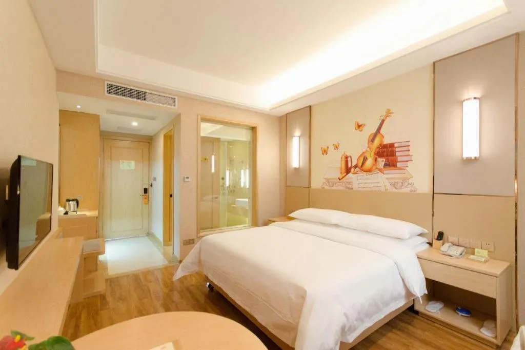 Bed in Vienna Hotel Yunnan Dali Ancient City Scenic Spot