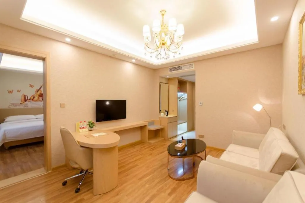 Bed in Vienna Hotel Yunnan Dali Ancient City Scenic Spot