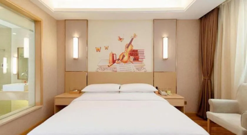 Bed in Vienna Hotel Yunnan Dali Ancient City Scenic Spot