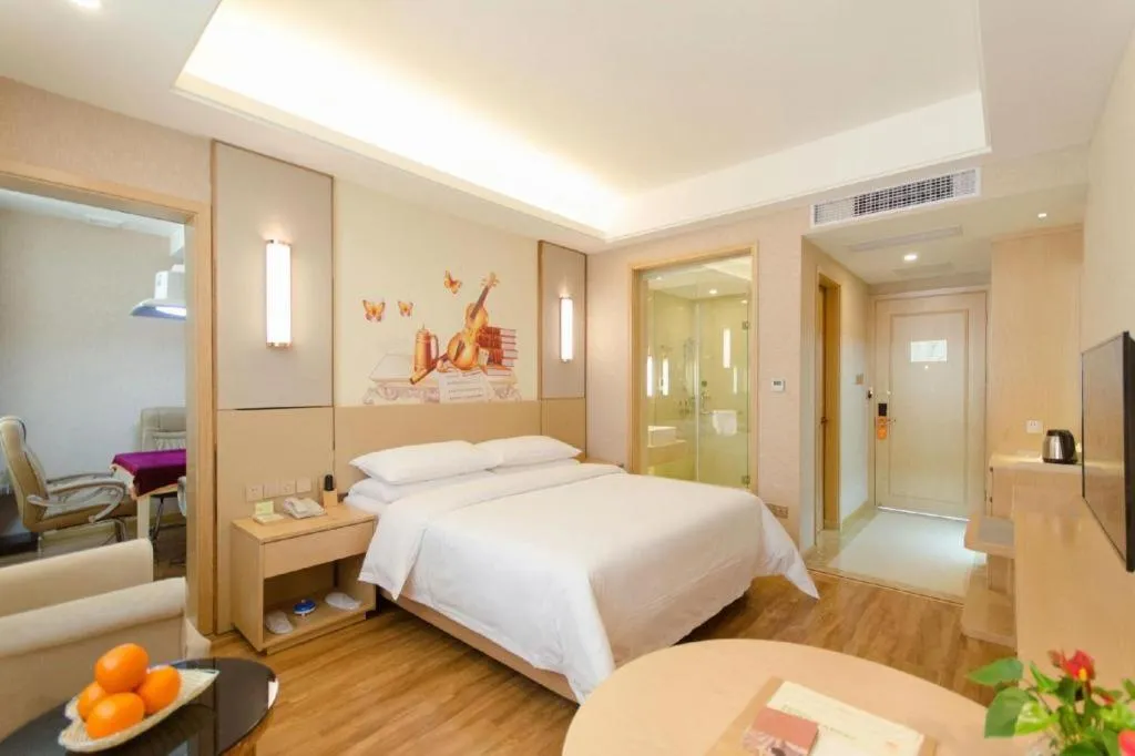 Bed in Vienna Hotel Yunnan Dali Ancient City Scenic Spot