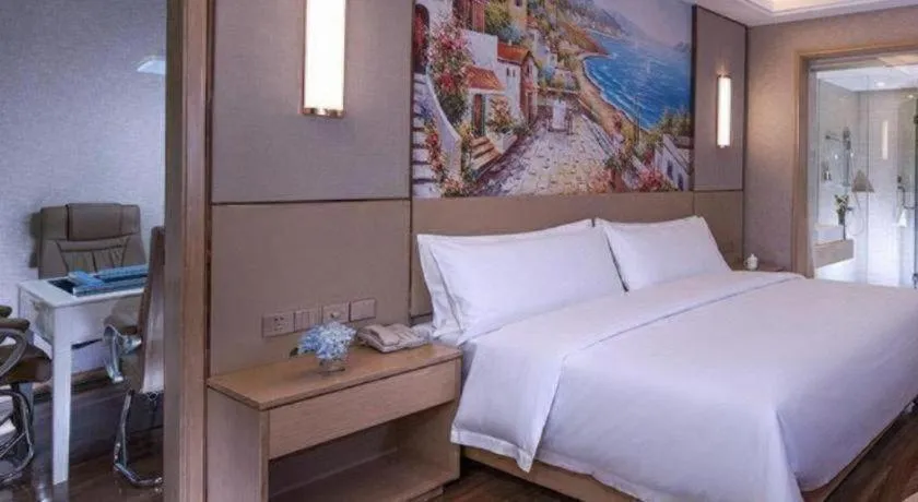 Bed in Vienna Hotel Yunnan Dali Ancient City Scenic Spot