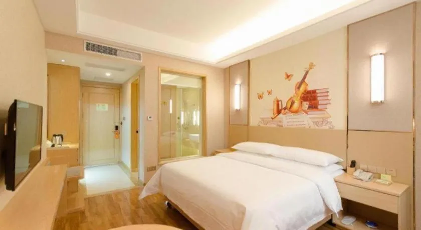 Bed in Vienna Hotel Yunnan Dali Ancient City Scenic Spot