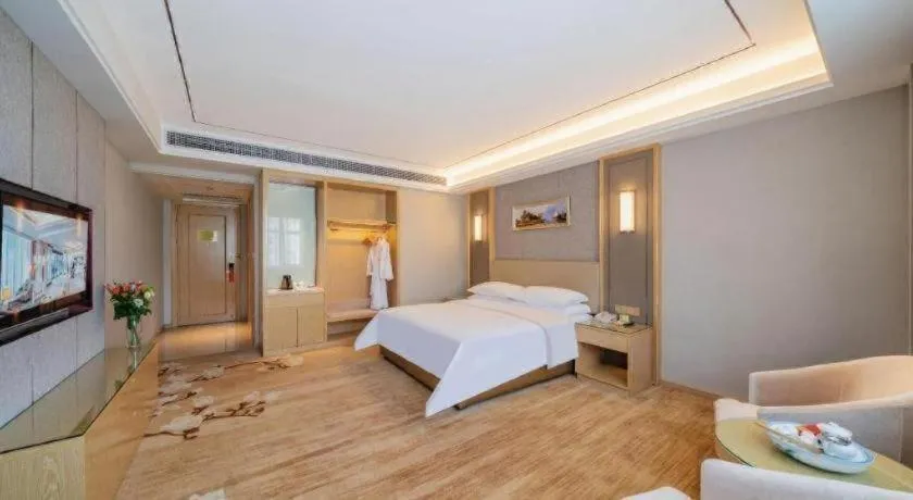 Bed in Vienna Hotel Guangdong Shaoguan Shaonan Avenue