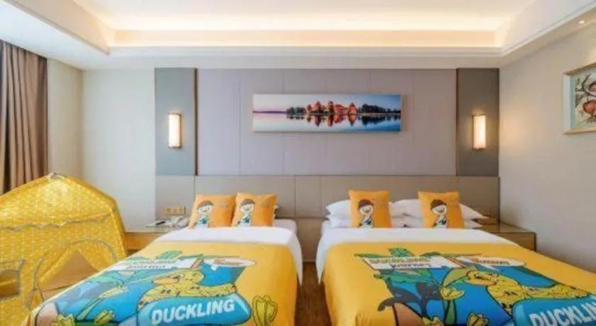 Bed in Vienna Hotel Guangdong Shaoguan Shaonan Avenue