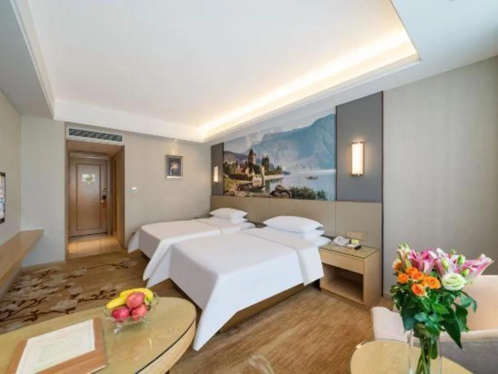 Bed in Vienna Hotel Guangdong Shaoguan Shaonan Avenue