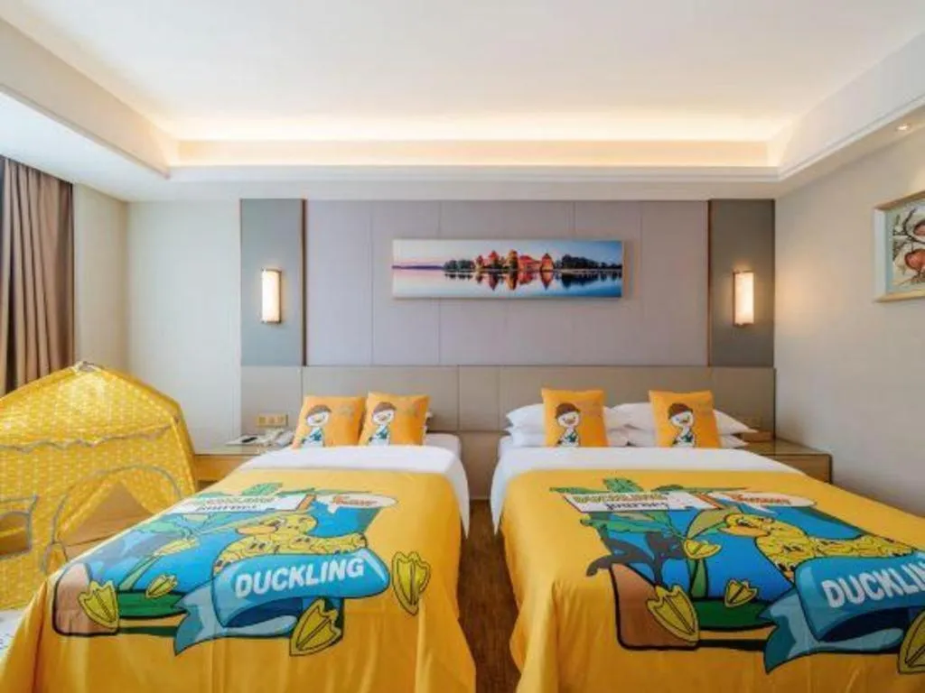 Bed in Vienna Hotel Guangdong Shaoguan Shaonan Avenue