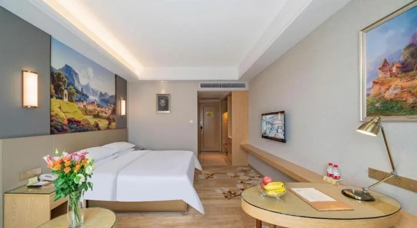Bed in Vienna Hotel Guangdong Shaoguan Shaonan Avenue