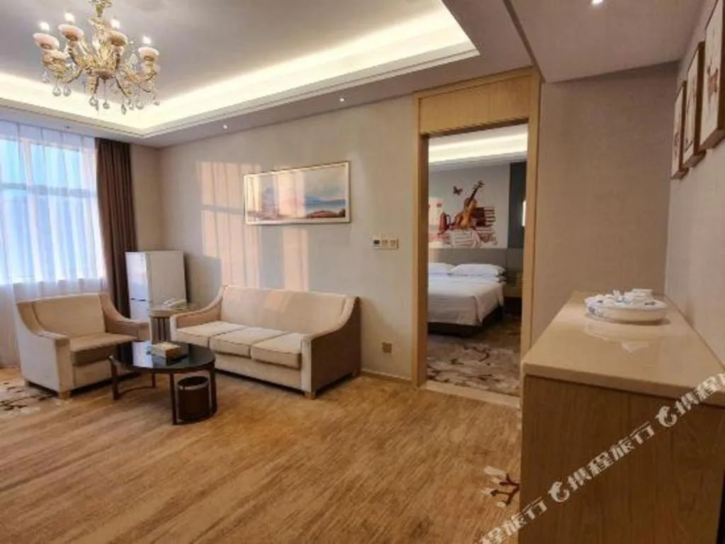 Bed in Vienna Hotel Guangdong Shaoguan Shaonan Avenue