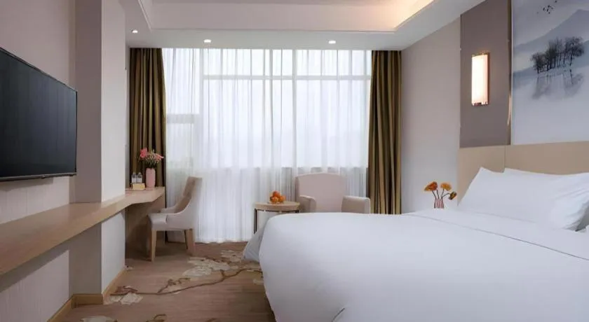 Bed in Vienna Hotel Hunan Huaihua Xupu Wanda Plaza