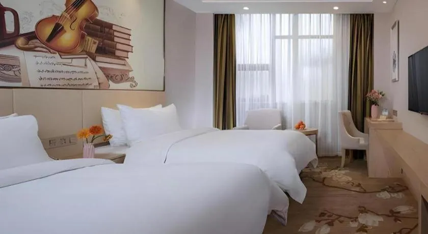 Bed in Vienna Hotel Hunan Huaihua Xupu Wanda Plaza