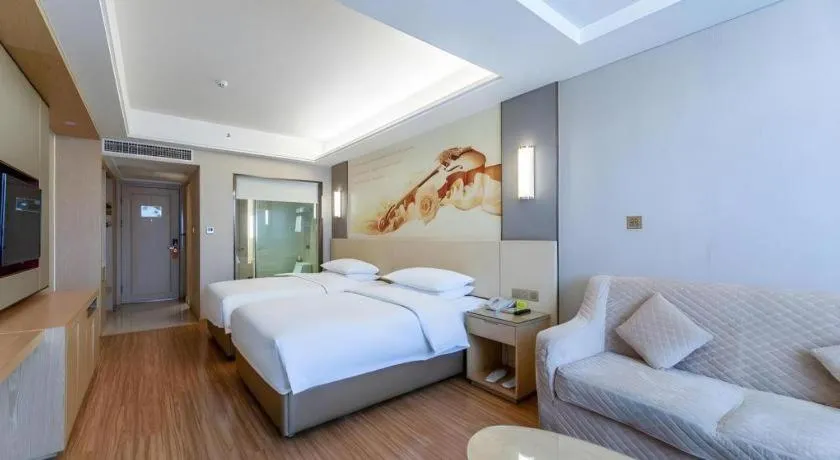 Bed in Vienna Hotel Hunan Huaihua Xupu Wanda Plaza