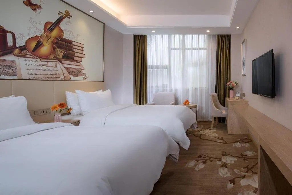 Bed in Vienna Hotel Hunan Huaihua Xupu Wanda Plaza
