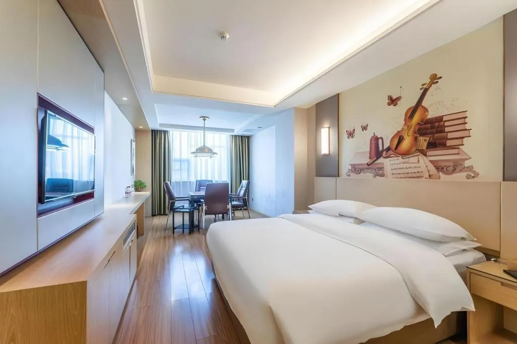 Bed in Vienna Hotel Hunan Huaihua Xupu Wanda Plaza