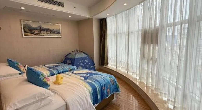 Bed in Vienna Hotel Hunan Huaihua Xupu Wanda Plaza