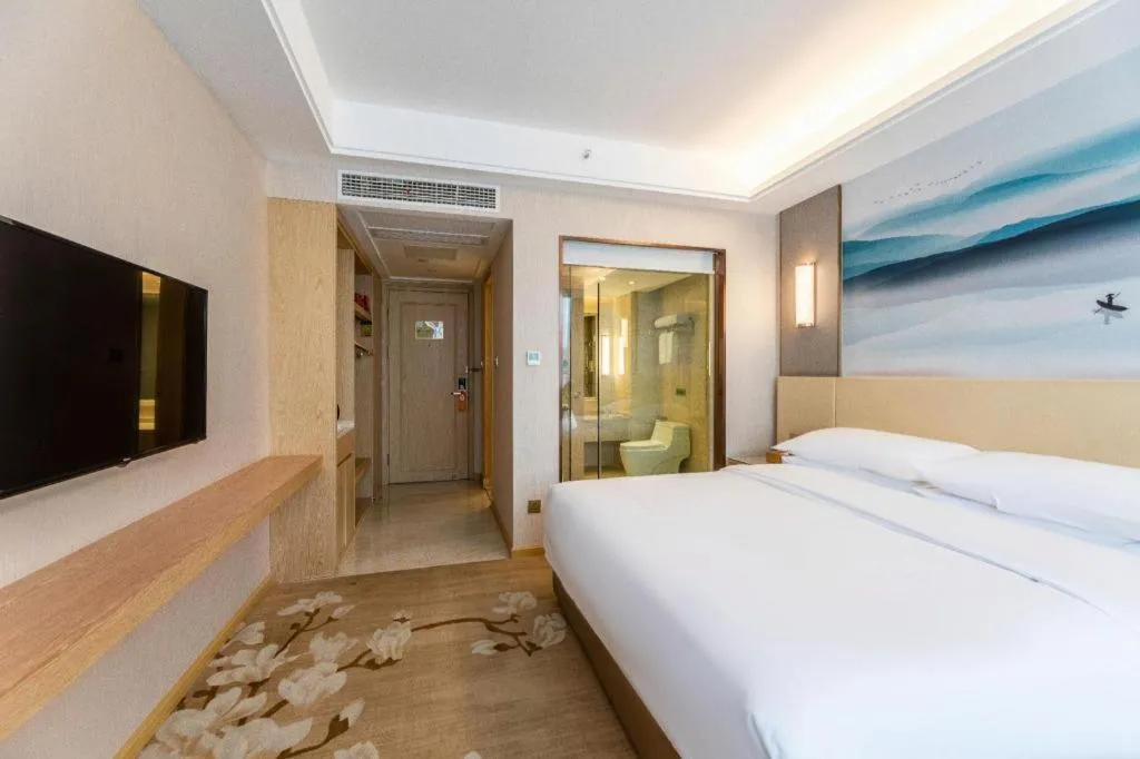 Bed in Vienna Hotel Hunan Huaihua Xupu Wanda Plaza