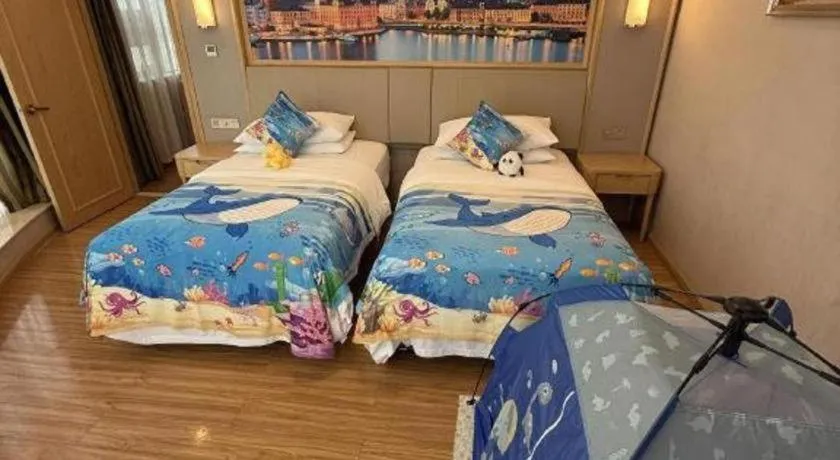 Bed in Vienna Hotel Hunan Huaihua Xupu Wanda Plaza