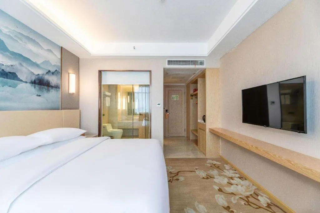 Bed in Vienna Hotel Hunan Huaihua Xupu Wanda Plaza