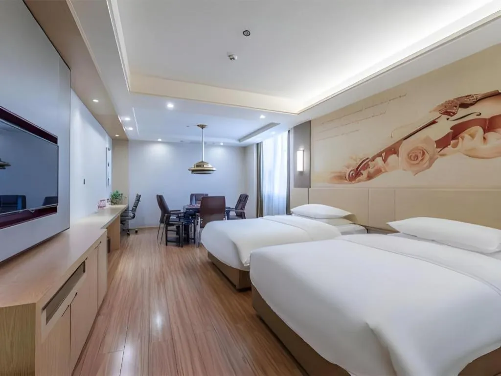 Bed in Vienna Hotel Hunan Huaihua Xupu Wanda Plaza