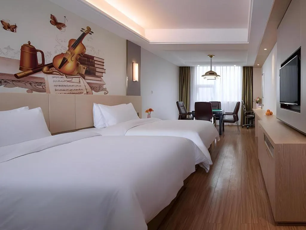 Bed in Vienna Hotel Hunan Huaihua Xupu Wanda Plaza