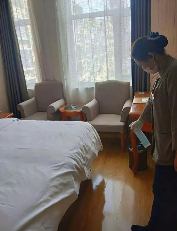 Bed in Vienna Hotel Inner Mongolia Tongliao Development Zone