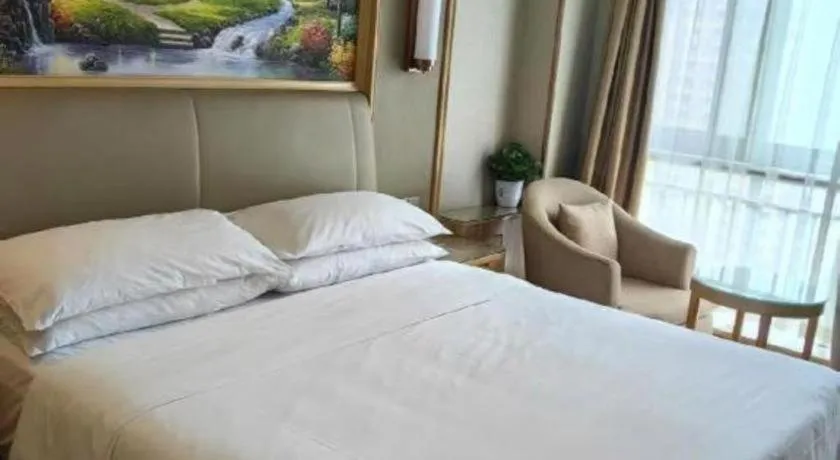 Bed in Vienna Hotel Shandong Liaocheng High-Tech Zong Yueji Park