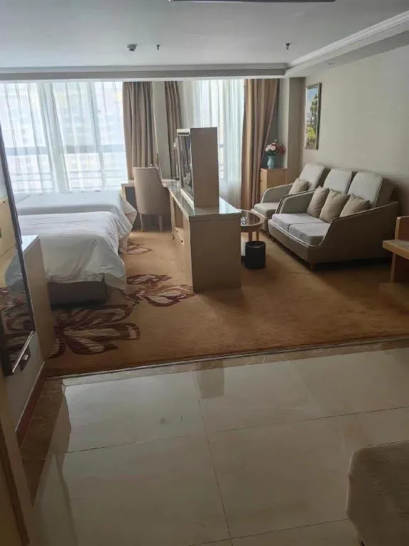 Bed in Vienna Hotel Shandong Liaocheng High-Tech Zong Yueji Park