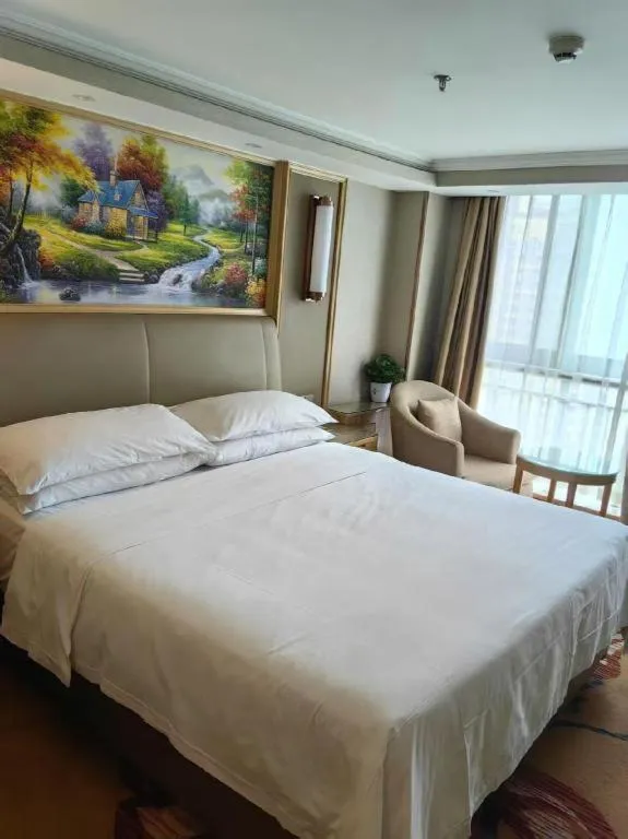 Bed in Vienna Hotel Shandong Liaocheng High-Tech Zong Yueji Park