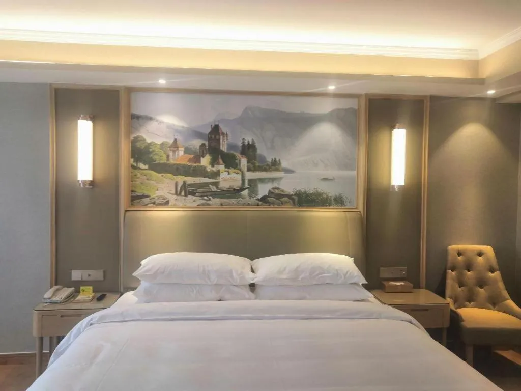 Bed in Vienna Hotel Shandong Liaocheng High-Tech Zong Yueji Park