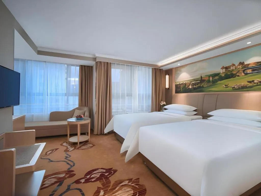 Bed in Vienna Hotel Shandong Liaocheng High-Tech Zong Yueji Park