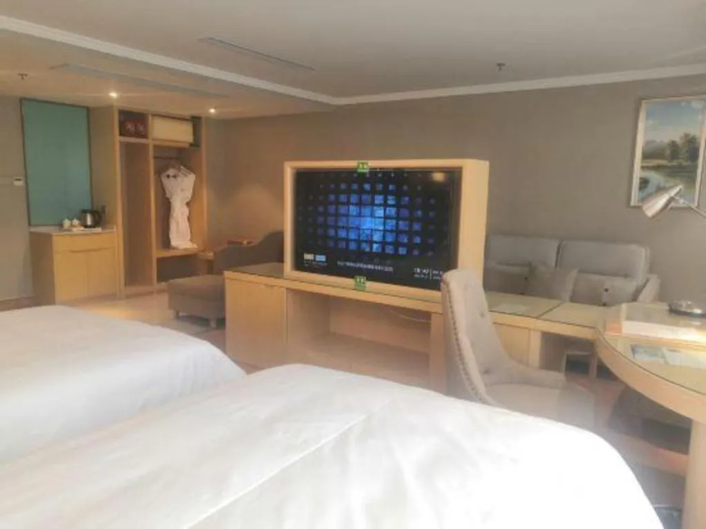 Bed in Vienna Hotel Shandong Liaocheng High-Tech Zong Yueji Park
