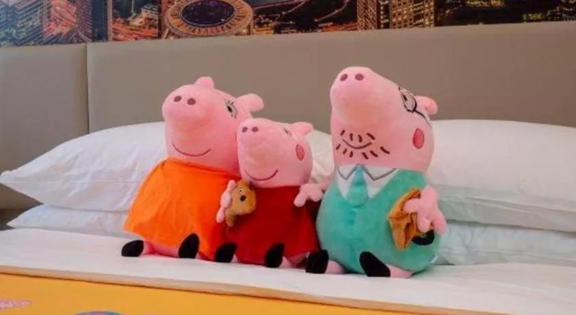 Bed in Vienna Hotel Shaanxi Hanzhong Central Square High-Speed Railway Station