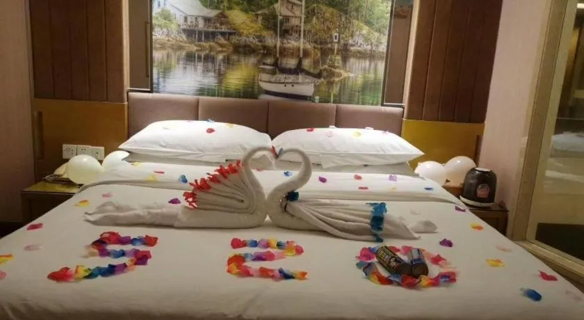 Bed in Vienna Hotel Guangdong Dongguan Zhongtang Qunying Road