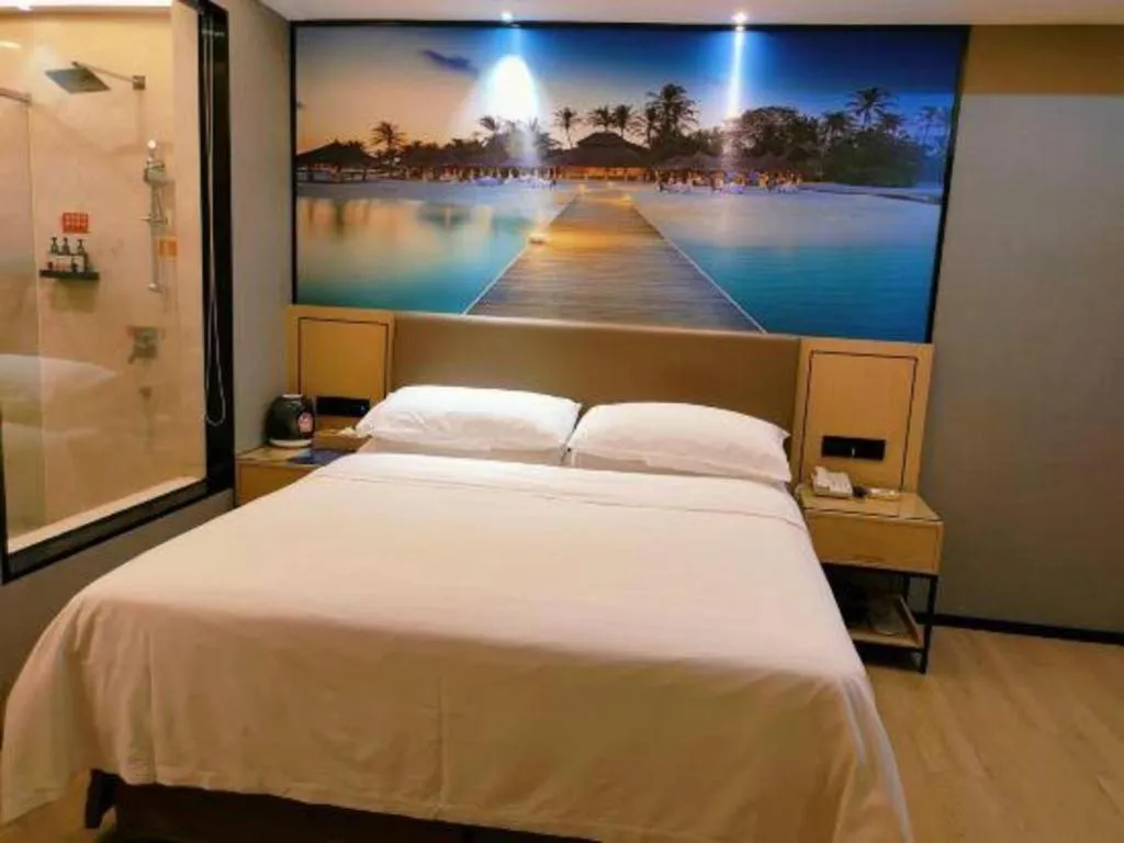 Bed in Vienna Hotel Guangdong Dongguan Zhongtang Qunying Road