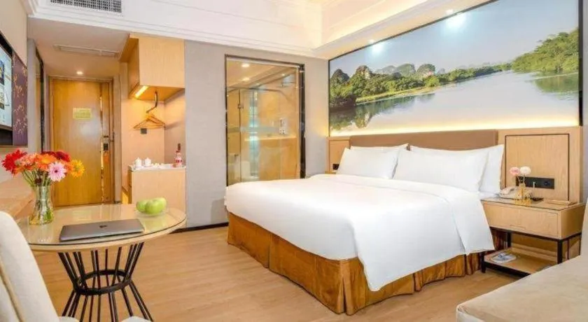 Bed in Vienna Hotel Guangdong Dongguan Zhongtang Qunying Road