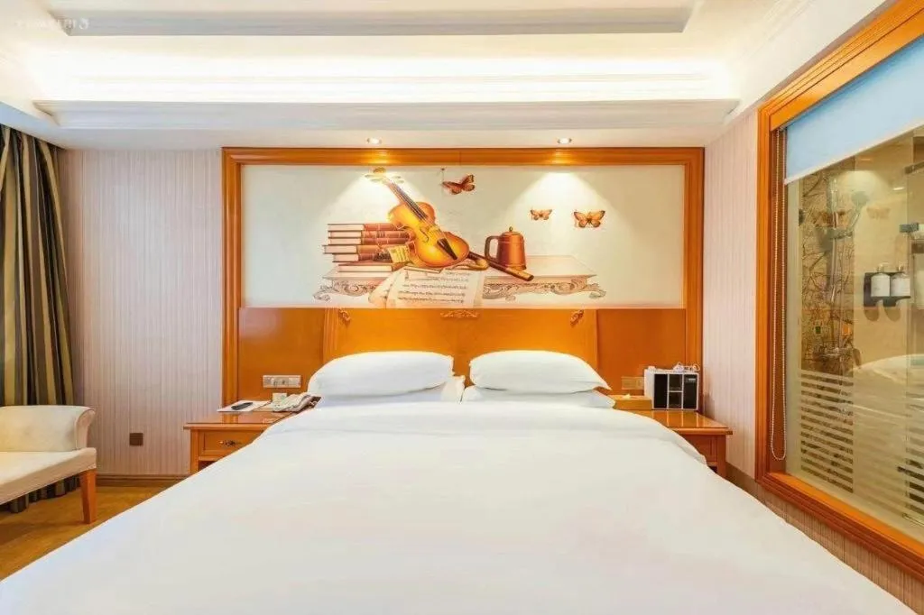 Bed in Vienna Hotel Hebei Tangshan Nanhu Park
