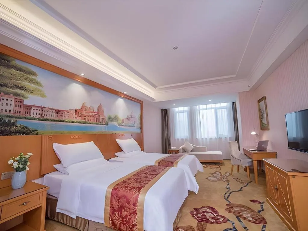 Bed in Vienna Hotel Hebei Tangshan Nanhu Park