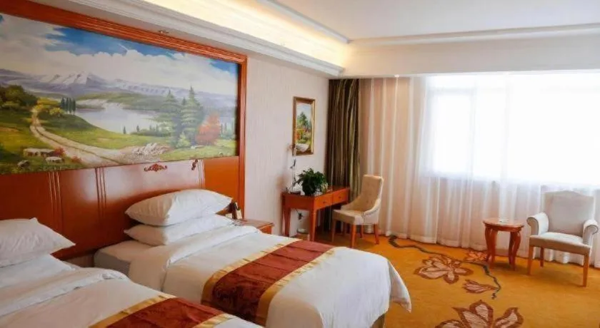 Bed in Vienna Hotel Hebei Tangshan Nanhu Park