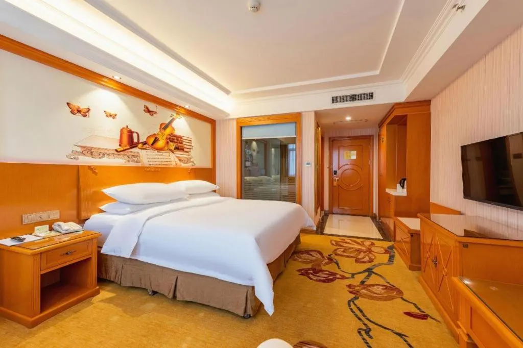 Bed in Vienna Hotel Hebei Tangshan Nanhu Park