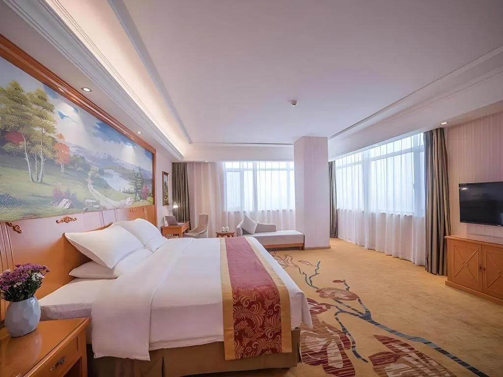 Bed in Vienna Hotel Hebei Tangshan Nanhu Park
