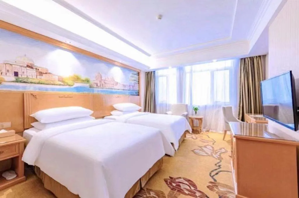 Bed in Vienna Hotel Hebei Tangshan Nanhu Park