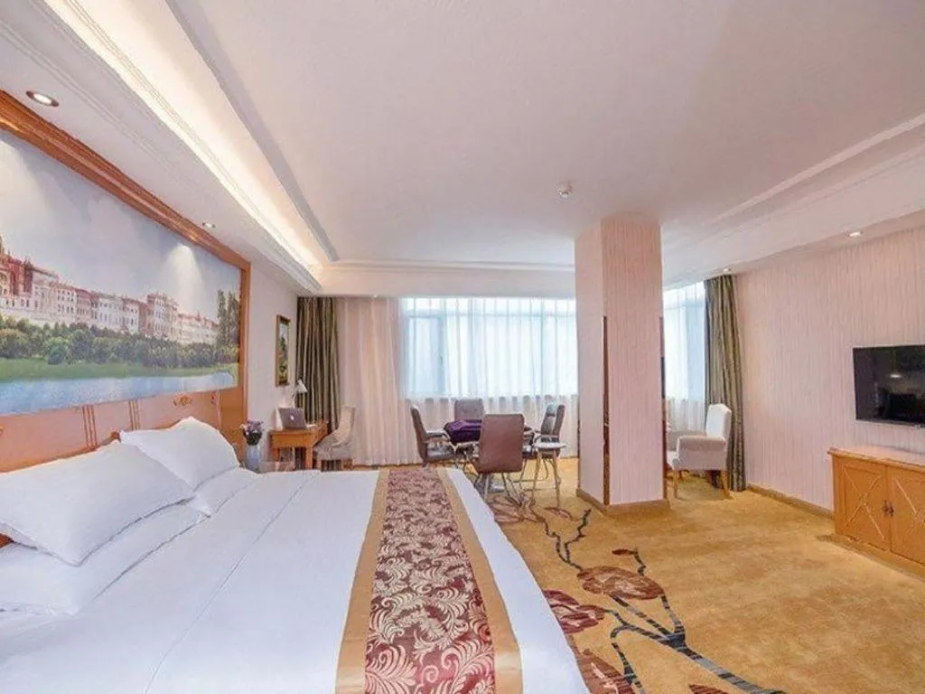 Bed in Vienna Hotel Hebei Tangshan Nanhu Park