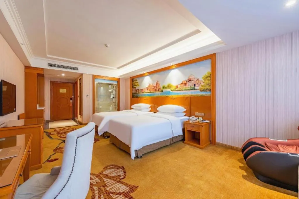 Bed in Vienna Hotel Hebei Tangshan Nanhu Park