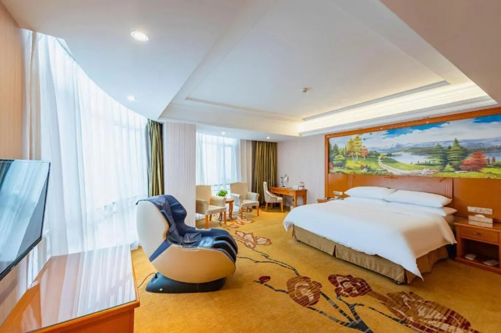 Bed in Vienna Hotel Hebei Tangshan Nanhu Park