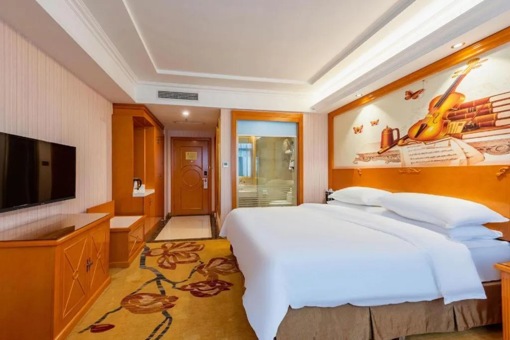 Bed in Vienna Hotel Hebei Tangshan Nanhu Park