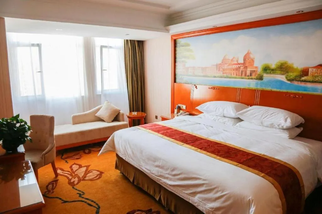 Bed in Vienna Hotel Hebei Tangshan Nanhu Park