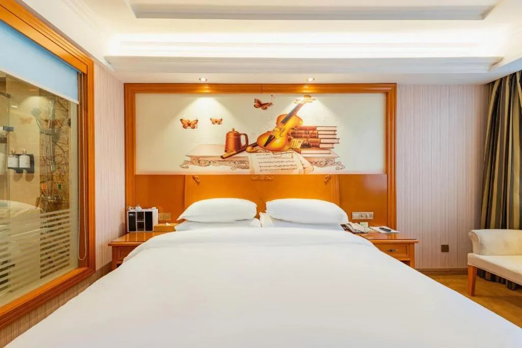 Bed in Vienna Hotel Hebei Tangshan Nanhu Park